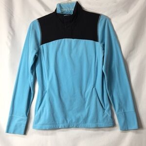 Eastern Mountain Sports Women’s Blue and Black Sweatshirt Size XS Like-NEW